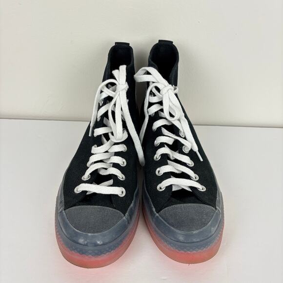 Converse Chuck Taylor All Star CX Hi Top Shoes Black Clear Wild Mango size 9 - Picture 2 of 10